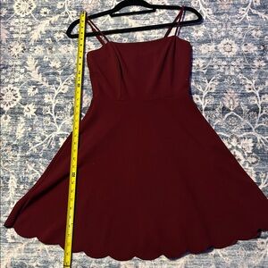 Soprano Burgundy Dress